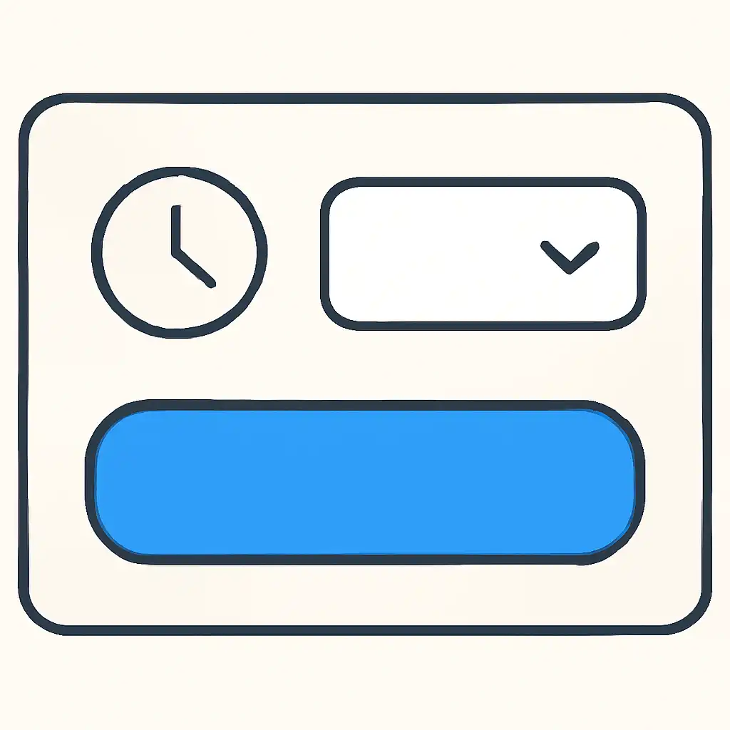 Close-up of button or form field for draw timings, Shri Ganesh