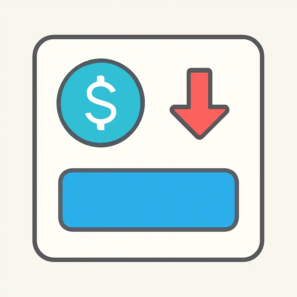 Close-up of button or form field for chasing losses, Shri Ganesh